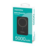 BATERIA DE RESPALDO POWER BANK MAGNÉTICO R050 ADATA 5000 MAH/ USB -C / CARGA INALÁMBRICA / NEGRO (PR050-11BK) BATERIA DE RESPALDO POWER BANK MAGNÉTICO R050 ADATA 5000 MAH/ USB -C / CARGA INALÁMBRICA / NEGRO (PR050-11BK)